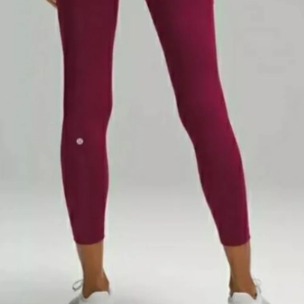 NWT lululemon Wunder Train HR Tight 28" Deep Luxe - Picture 2 of 4